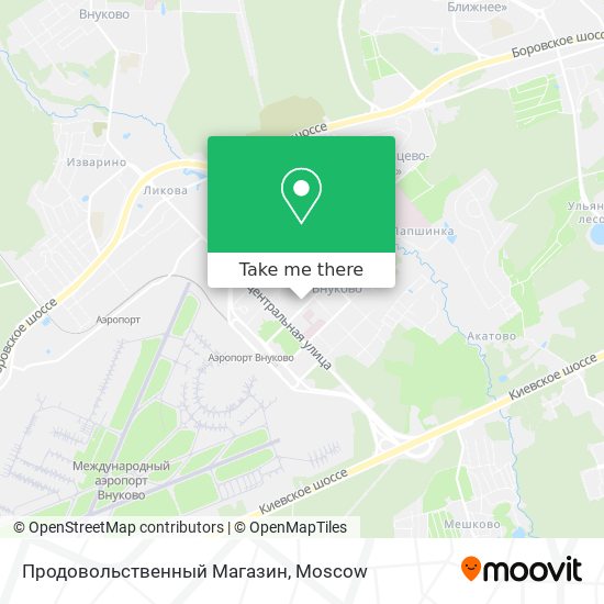 Продовольственный Магазин map