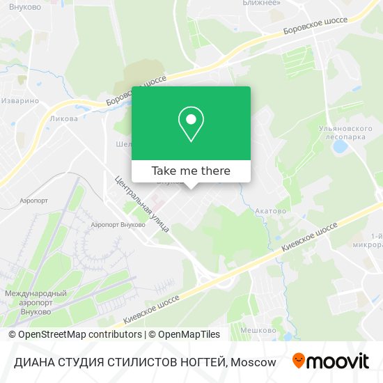 ДИАНА СТУДИЯ СТИЛИСТОВ НОГТЕЙ map