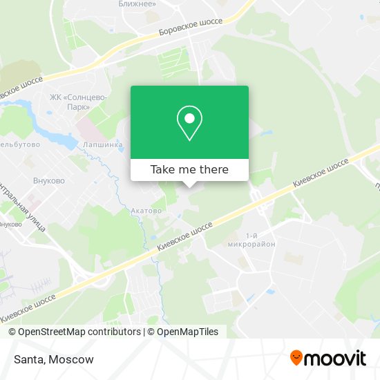 Santa map