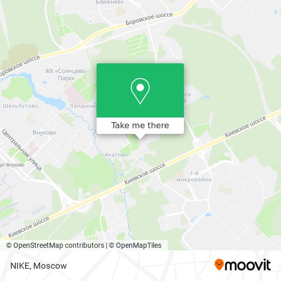 NIKE map