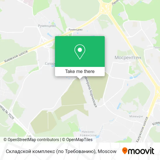 Складской комплекс (по Требованию) map