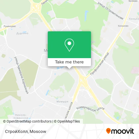 СтройХолл map