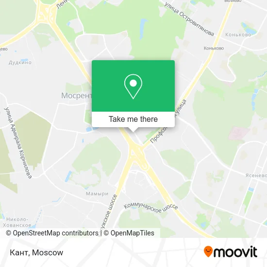 Кант map