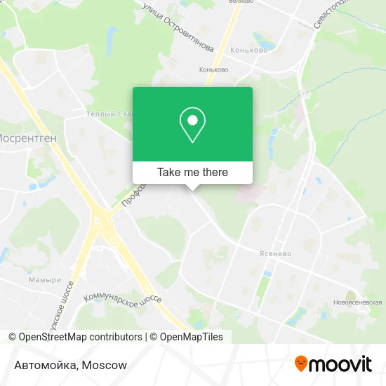 Автомойка map