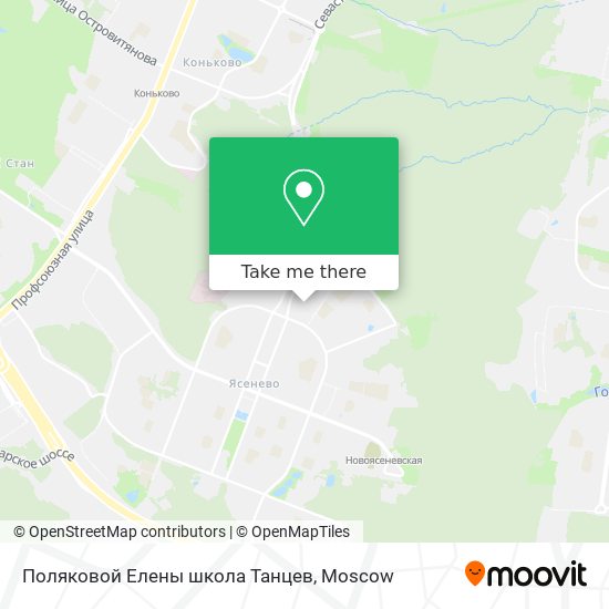 Поляковой Елены школа Танцев map