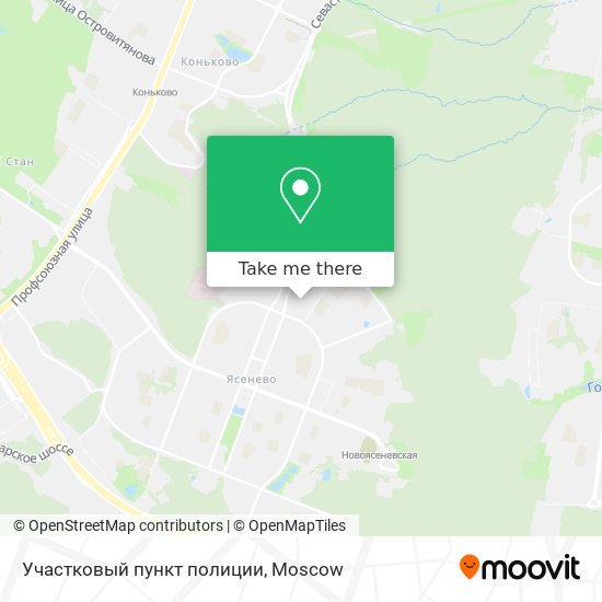 Участковый пункт полиции map