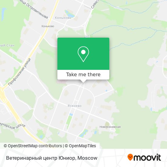 Ветеринарный центр Юниор map