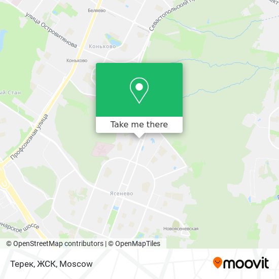 Терек, ЖСК map