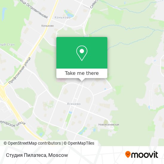 Студия Пилатеса map