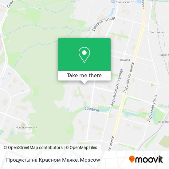 Продукты на Красном Маяке map