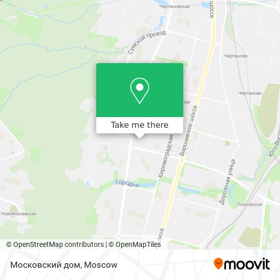 Московский дом map