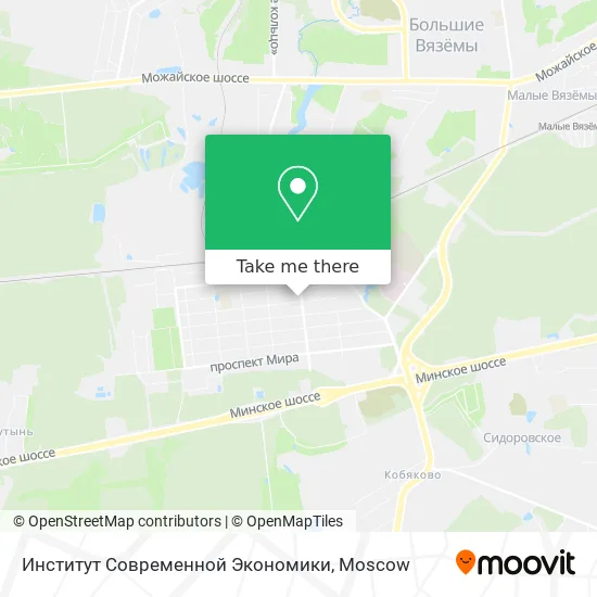 Институт Современной Экономики map