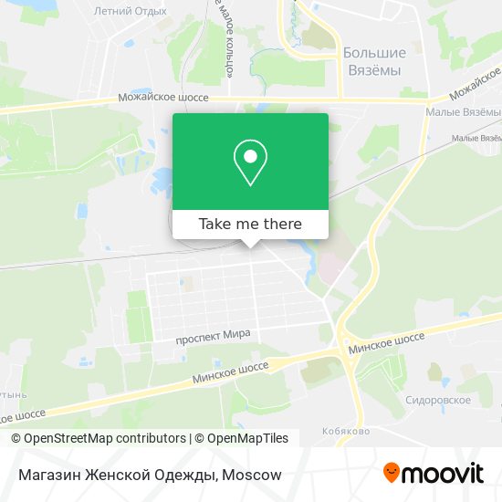 Магазин Женской Одежды map