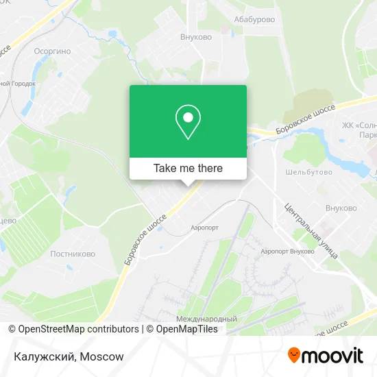 Калужский map