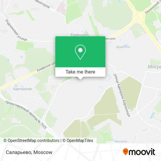 Саларьево map