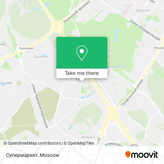 Супермаркет map