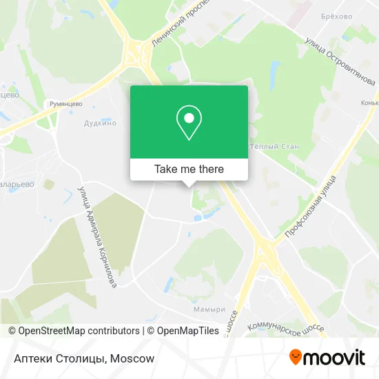 Аптеки Столицы map