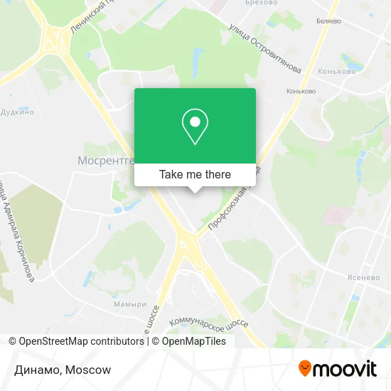 Динамо map