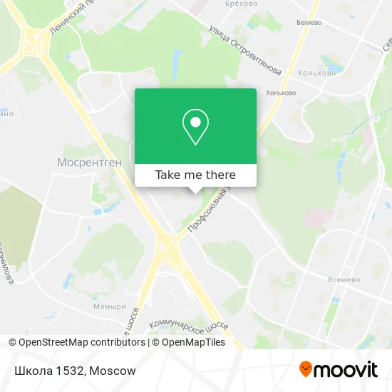 Школа 1532 map