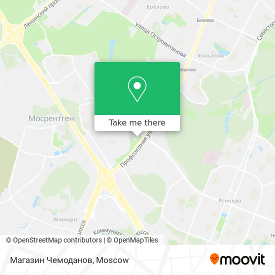 Магазин Чемоданов map