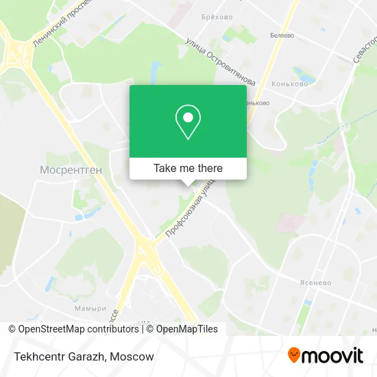 Tekhcentr Garazh map