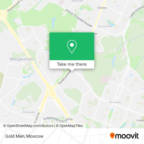 Gold Men map
