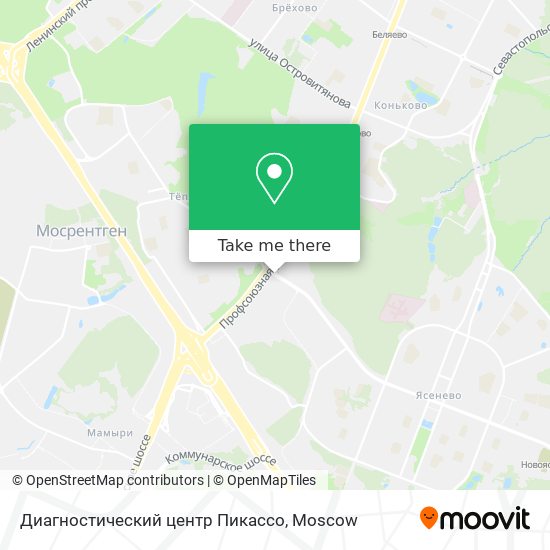 Диагностический центр Пикассо map