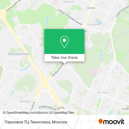 Парковка ТЦ Твинплаза map