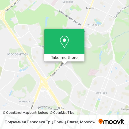 Подземная Парковка Трц Принц Плаза map