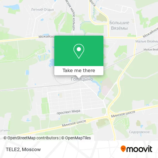 TELE2 map