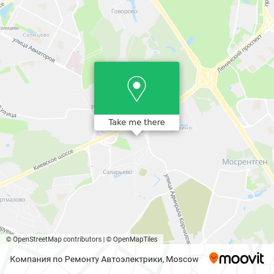 Компания по Ремонту Автоэлектрики map