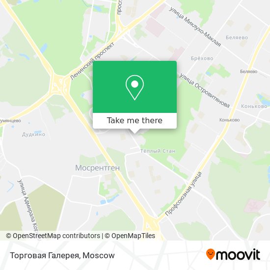 Торговая Галерея map