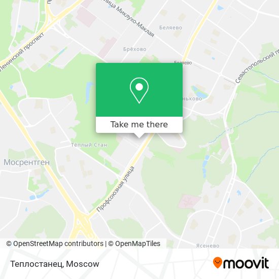 Теплостанец map