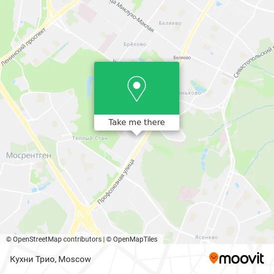 Кухни Трио map