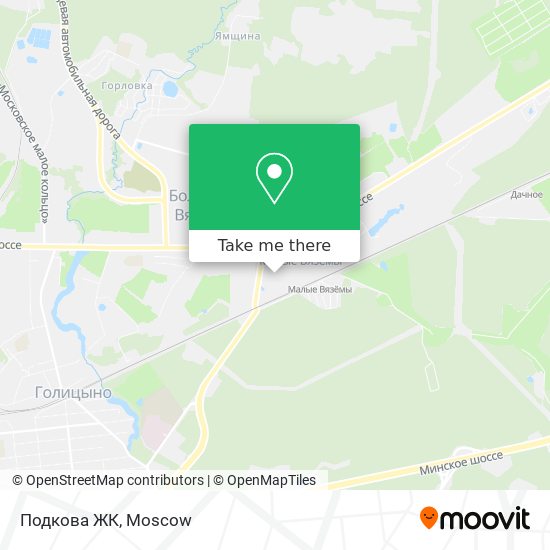 Подкова ЖК map