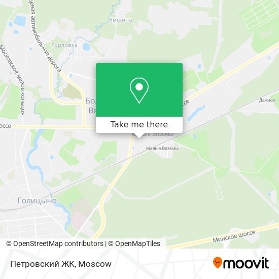 Петровский ЖК map