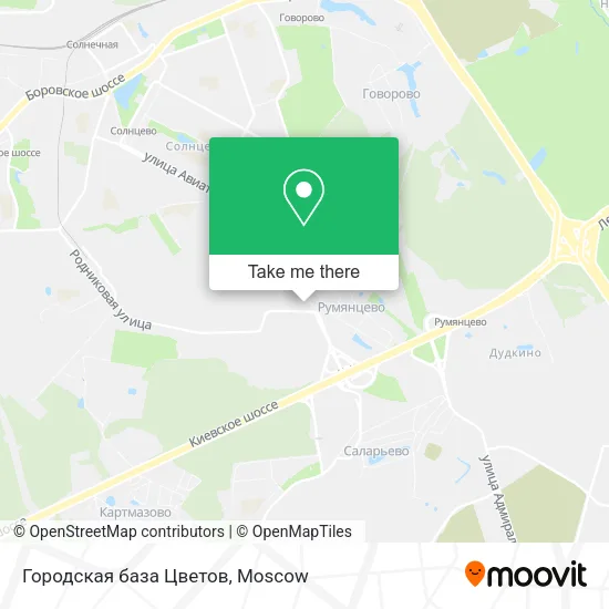 Городская база Цветов map