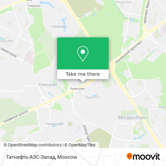 Татнефть-АЗС-Запад map