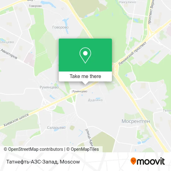 Татнефть-АЗС-Запад map