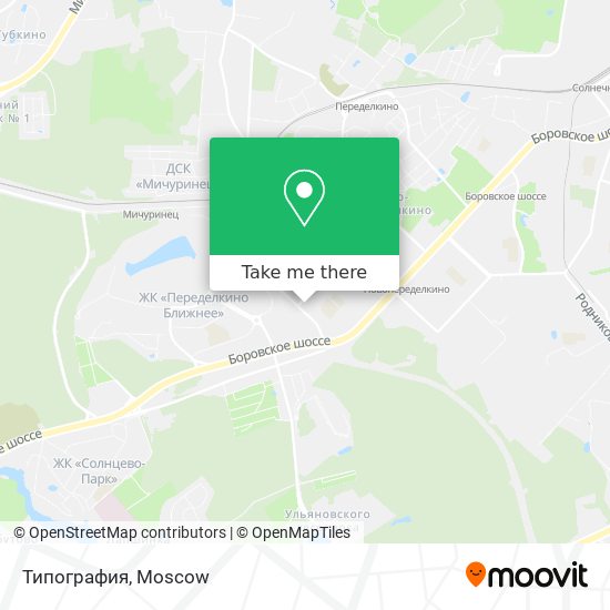 Типография map