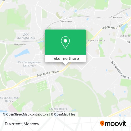 Гемотест map
