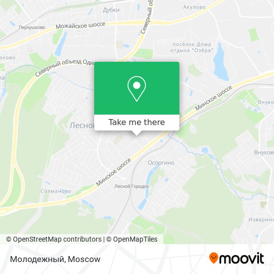 Молодежный map