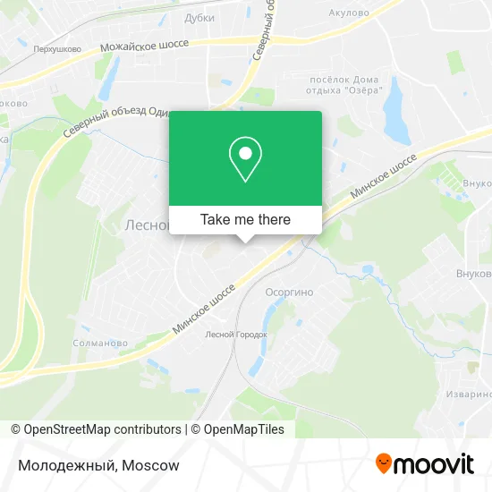 Молодежный map