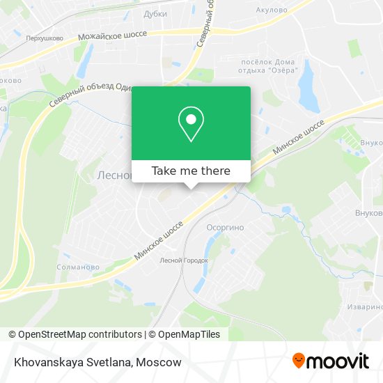 Khovanskaya Svetlana map