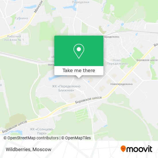 Wildberries map