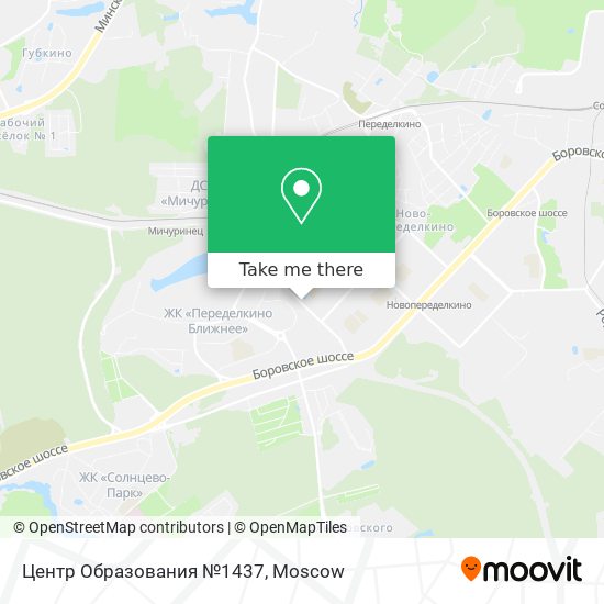Центр Образования №1437 map