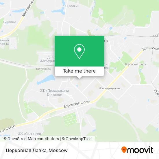 Церковная Лавка map