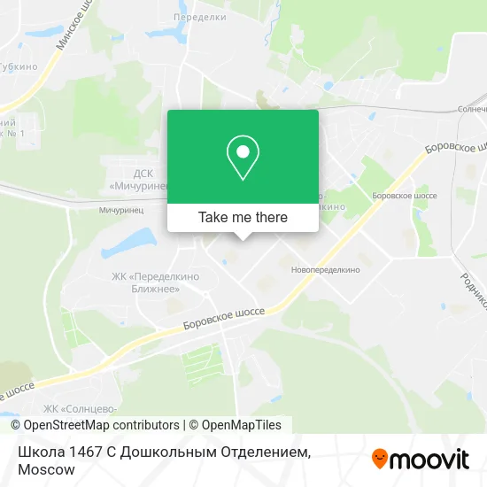 Школа 1467 С Дошкольным Отделением map