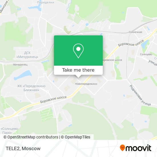 TELE2 map