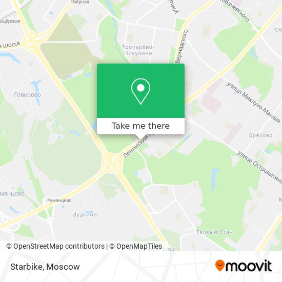 Starbike map